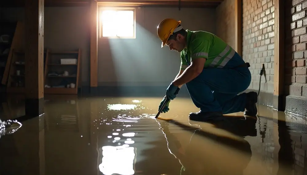 Professional water damage restoration services in Milford Center, OH